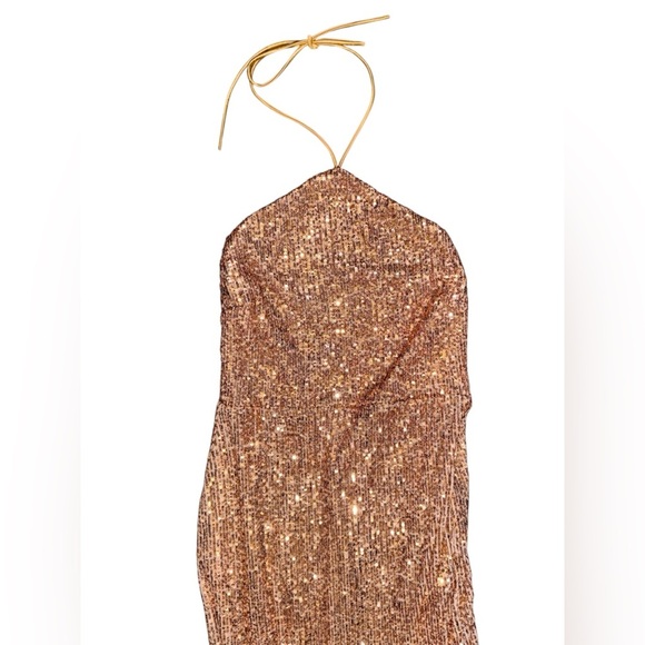 Nookie Treasure Gown in Camel size Medium NWT - Picture 8 of 11